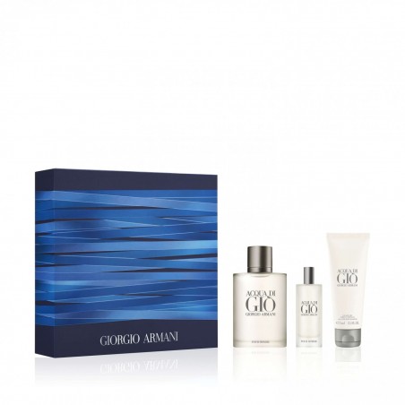 ACQUA DI GIÒ Homme Cofre EDT V.100ml + V.15ml + Gel Douche 75ml