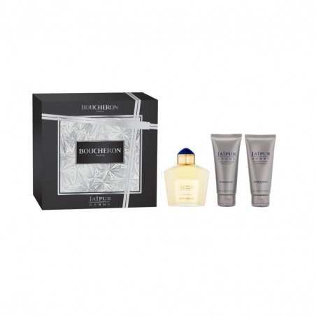 COFRE JAIPUR HOMME EDP 100ml + After Shave Balm 100ml + Shower Gel 100ml