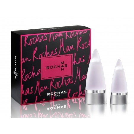 ROCHAS MAN Cofre EDT Vapo.100+EDT Vapo.50