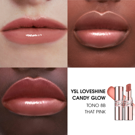 YSL Loveshine Candy Glow 8B That Pink