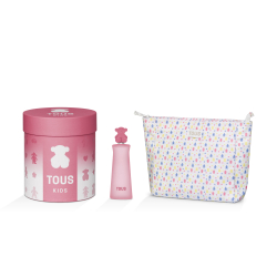 Set Tous Kids Girl Eau de Toilette & Borsa da Toilette Rosa
