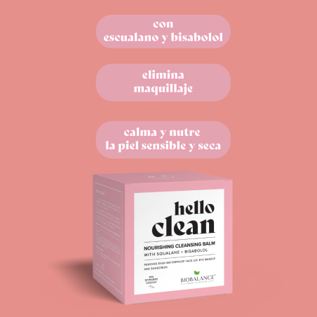Hello Clean Balsamo detergente nutriente con squalano e bisabololo