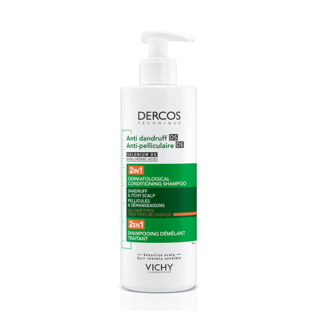 Dercos Champô Condicionador Anticaspa 2 em 1