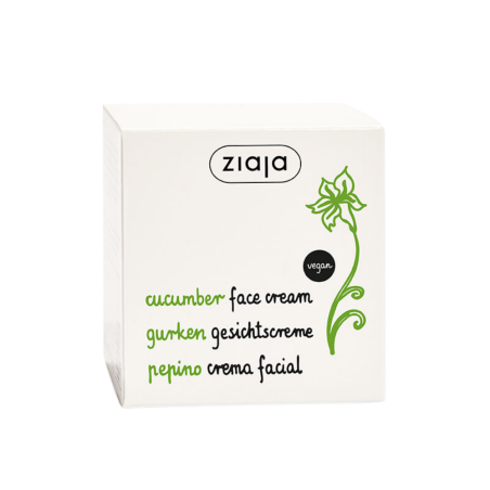 Crema Viso al Cetriolo per Pelli Miste o Grasse