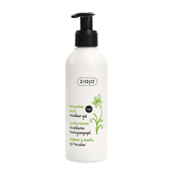 Gel Detergente Micellare al Cetriolo e Menta per Pelli Miste o Grasse