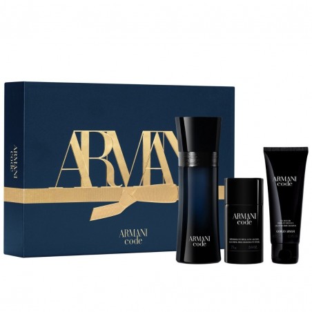 CODE HOMME Cofre EDT V.125ml + Deodorant Stick 75ml + Gel Douche 75ml