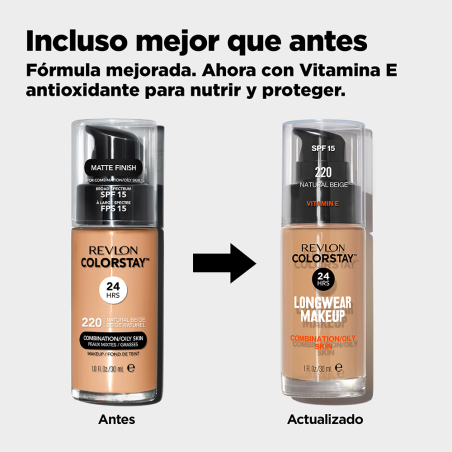 Colorstay Makeup Pelle Mista e Grassa Spf15