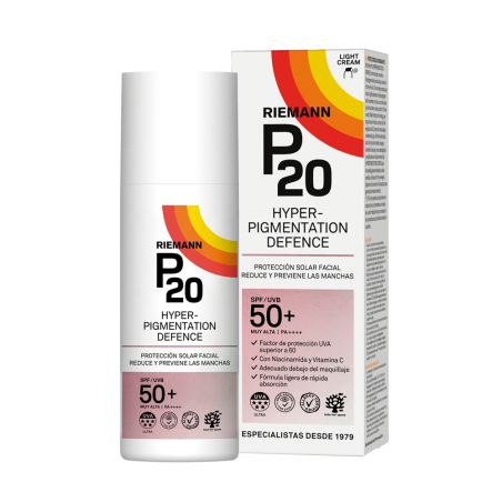 Difesa contro L'iperpigmentazione Viso SPF50+