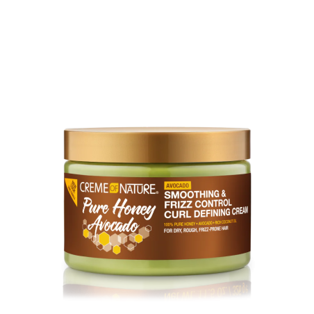 Pure Honey Hair Food Smoothing & Frizz Control Curl Defining Cream