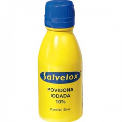 Salvelox povidona iodada 10% 125 ml