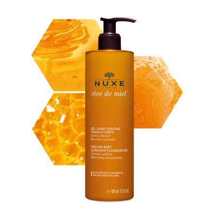 Nuxe Duplo Gel Lavant Viso e corpo 2 X 400 Ml