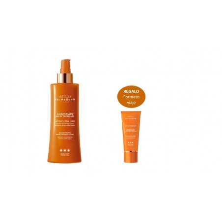 Pack Adpatasun leche corporal 200ml + REGALO Bronz repair 15ml