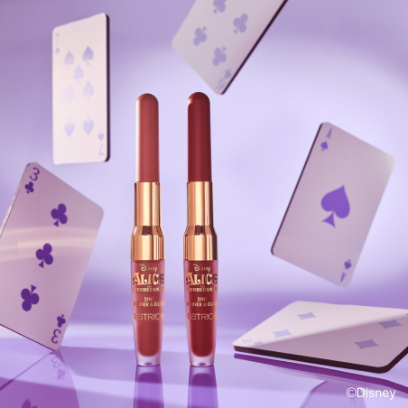 Disney Alice in Wonderland 2in1 Lip Liner & Gloss