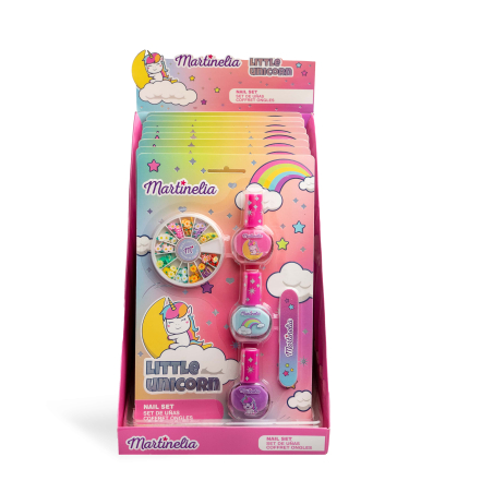 Set per la Decorazione delle Unghie Little Unicorn