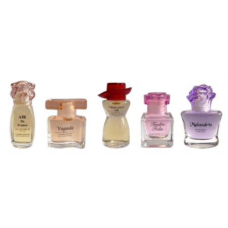 Estuche 5 Miniaturas Parfums