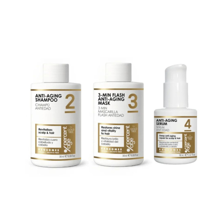 Pack Gold Tree Rituale Anti-Aging Rigenerante per Capelli