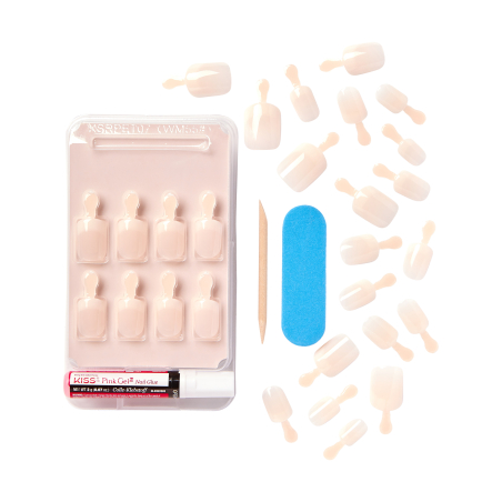 Salon Acrylic Nude Nails Breathtaking