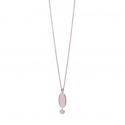 COLGANTE CON DOS GEMAS