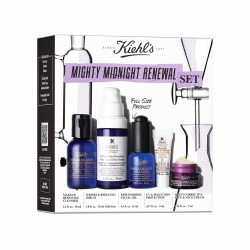 Set Mighty Midnight Renewal Pulizia Siero antietà e Protezione UV