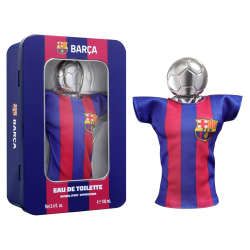 FC Barcelona Eau de Toilette Lattina di Metallo con Maglietta