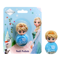 Frozen Nail Polish with 3D Cap (Pink or Blue)