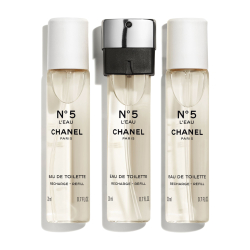 N°5 L'Eau Eau de Toilette Vaporisateur Pour Le Sac 3X20 ml
