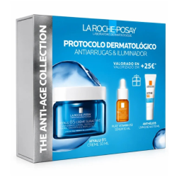 Set Protocolo Antiarrugas & Iluminador Hyalu B5 Crema  + Pure Vitamin C12 SÃ©rum 10 ml + Anthelios UVAir SPF50+ 15 ml