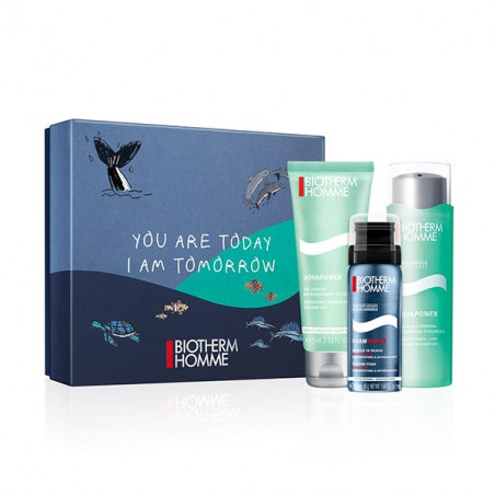 HOMME AQUAPOWER Cofre (Aquapower 75ml+Foam Shaver 50ml+ShowerGel 75ml)