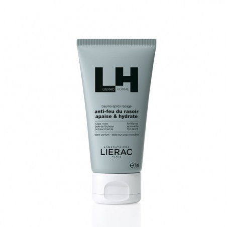 LIERAC HOMME BÁLSAMO DE PÓS-BARBA 75ML.