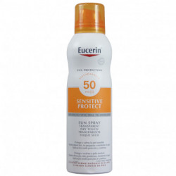 SPRAY SOLAIRE TRANSPARENT SEC SPF 50+ 200 ML
