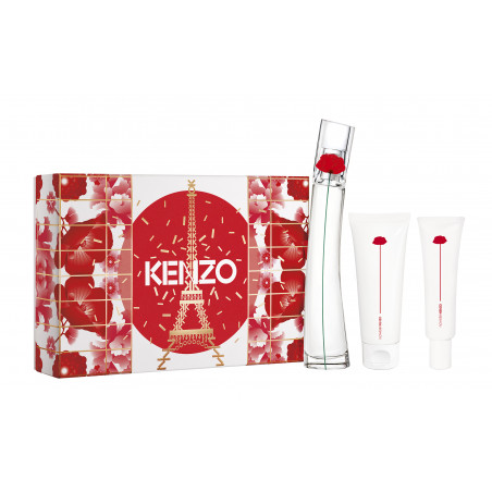 FLOWER BY KENZO EAU DE PARFUM 50 ML + LOTION CORPORELLE PARFUMÉE + CRÈME POUR LES MAINS