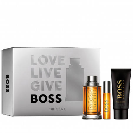 COFFRET CADEAU DE NOËL POUR HOMME POUR LUI EAU DE TOILETTE 100ML + EDT SPRAY 10 ML + GEL DE DUCHA 100 ML