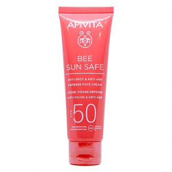 BEE SUN SAFE  CRÈME ANTI-ÂGE & ANTI-TACHES SPF50 50ML