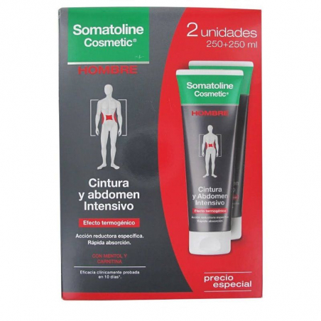 SOMATOLINE COSMETIC DUPLO CINTURA Y ABDOMEN HOMBRE