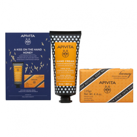 CAIXA APIVITA A KISS ON THE HAND HONEY HAND PROTECTION & CARE