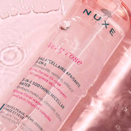 NUXE ÁGUA MICELAR CALMANTE MUITO ROSA 3 EM 1 200ML