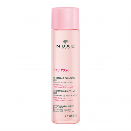 NUXE ÁGUA MICELAR CALMANTE MUITO ROSA 3 EM 1 200ML