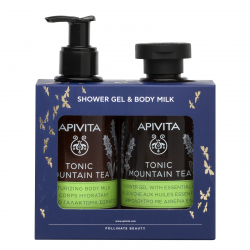 CAIXA APIVITA SHOWER GEL & BODY MILK