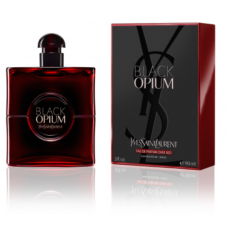 BLACK OPIUM EAU DE PARFUM OVER RED