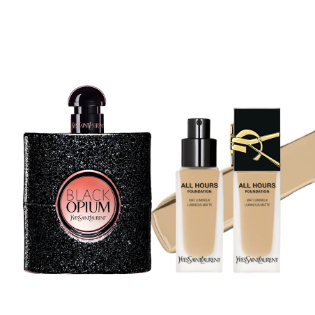 PACK BLACK OPIUM EAU DE PARFUM & ALL HOURS FOUNDATION