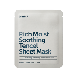 Rich moist soothing sheet mask 25ml