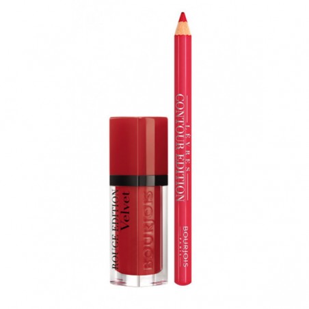 Pack Rouge Edition Velvet + Lèvres Contour Edition 18