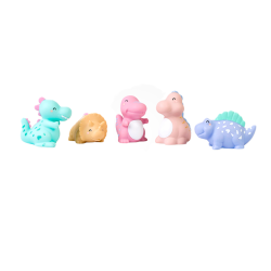 BRINQUEDOS DE BANHO DINOS FELIZES