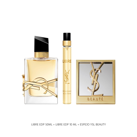 Caixa Libre Eau de Parfum com Espelho dourado