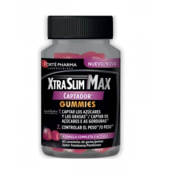 Forté Pharma Xtra Slim Max 60 Gomas Sabor Framboesa