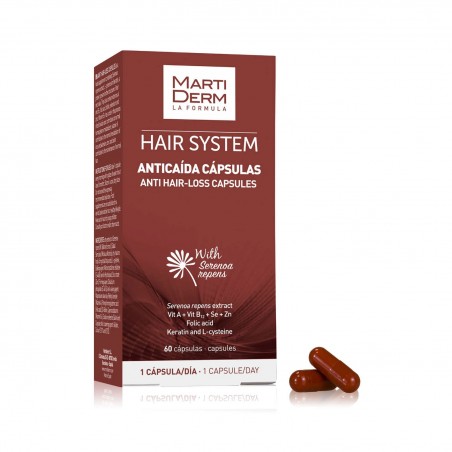 HAIR SYSTEM 60 Cápsulas Anticaída