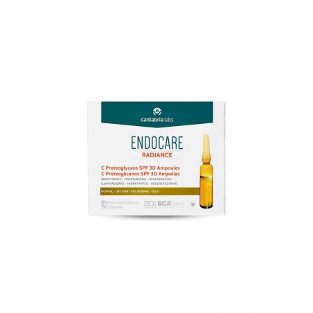 ENDOCARE RADIANCE C PROTEOGLICANOS SPF30 AMPOLLAS  30X2 ML.