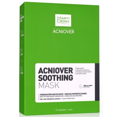 ACNIOVER Soothing Mask 10 Uds.