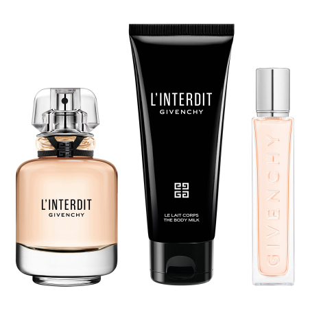 Caixa L'Interdit Eau de Parfum & Travel Size & Body Lotion