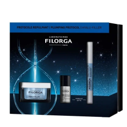 Caixa Hyalu-Filler Creme + Hyalu-Filler Lábios e Miniatura de Brindes